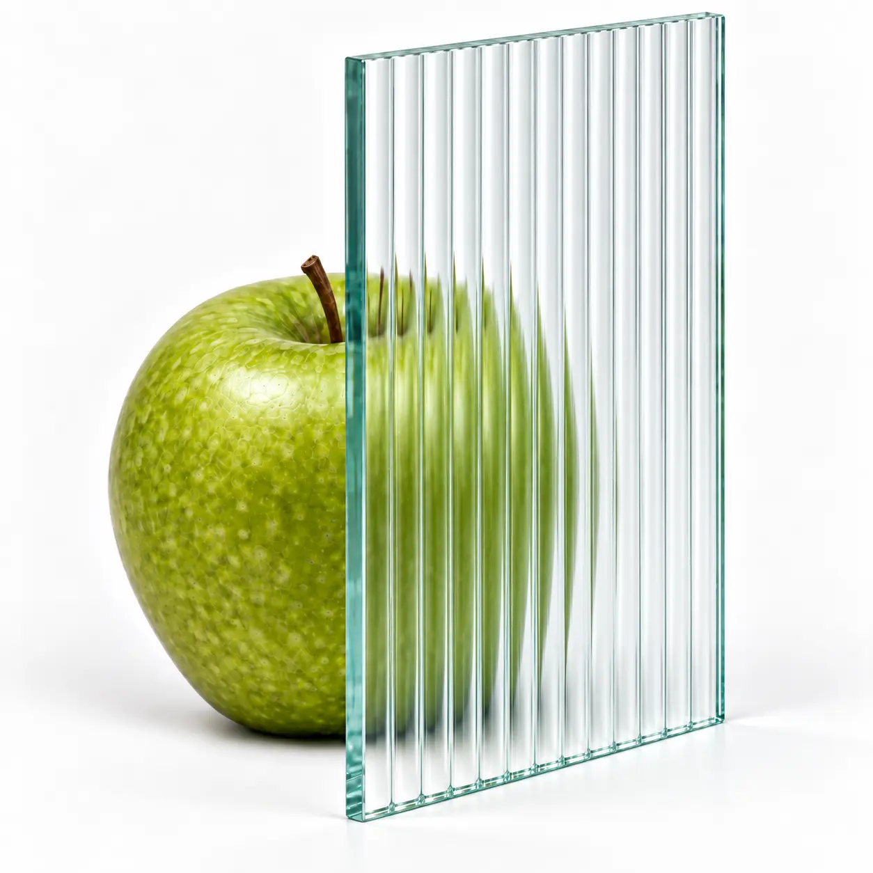 Clear Flutes (1/2-inch Reeded)