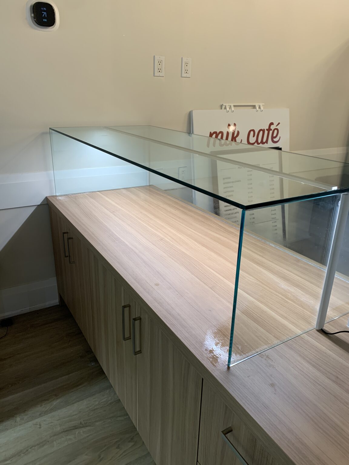 Custom LED Glass Display