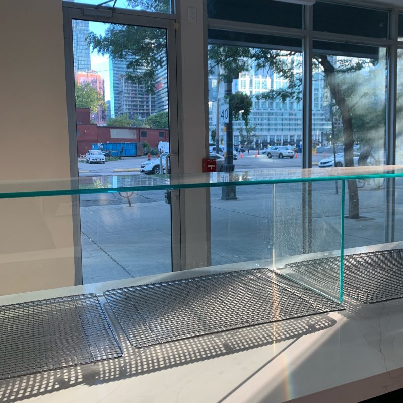 restaurant display cases