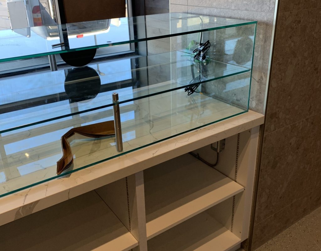restaurant display cases